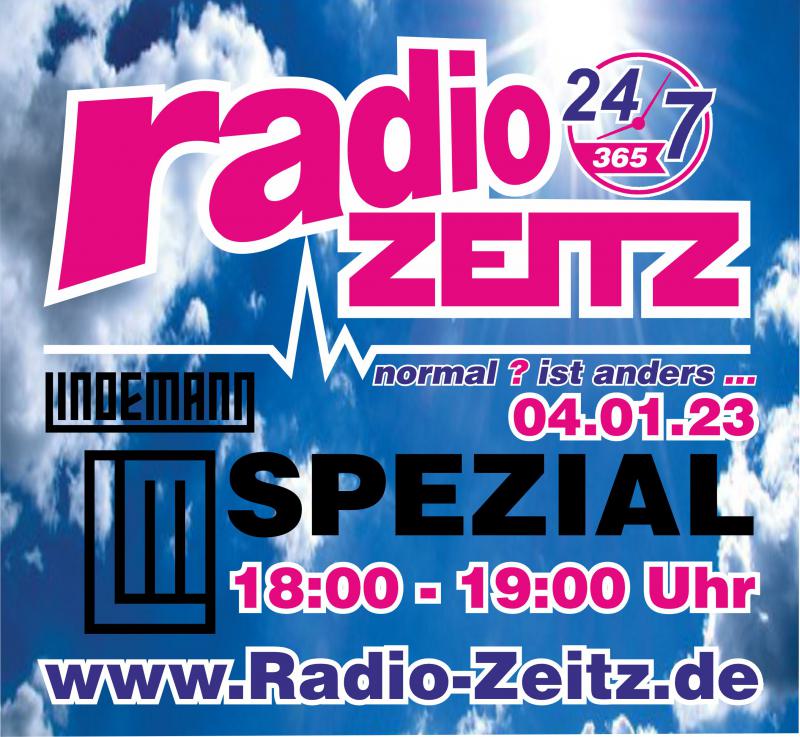 04.01.23 Lindemann Spezial von 18:00 -19:00 Uhr auf www.Radio-Zeitz.de ðŸ¤˜